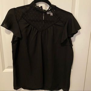 Lace Collared Blouse